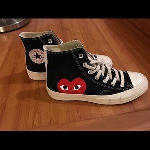 Comme de Garcons converse hi tops